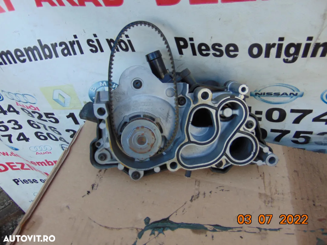 Pompa Apa VW Polo 1.0 6r VW Up Seat MII Ibiza Skoda citigo Fabia 3 carcsa termostat - 2