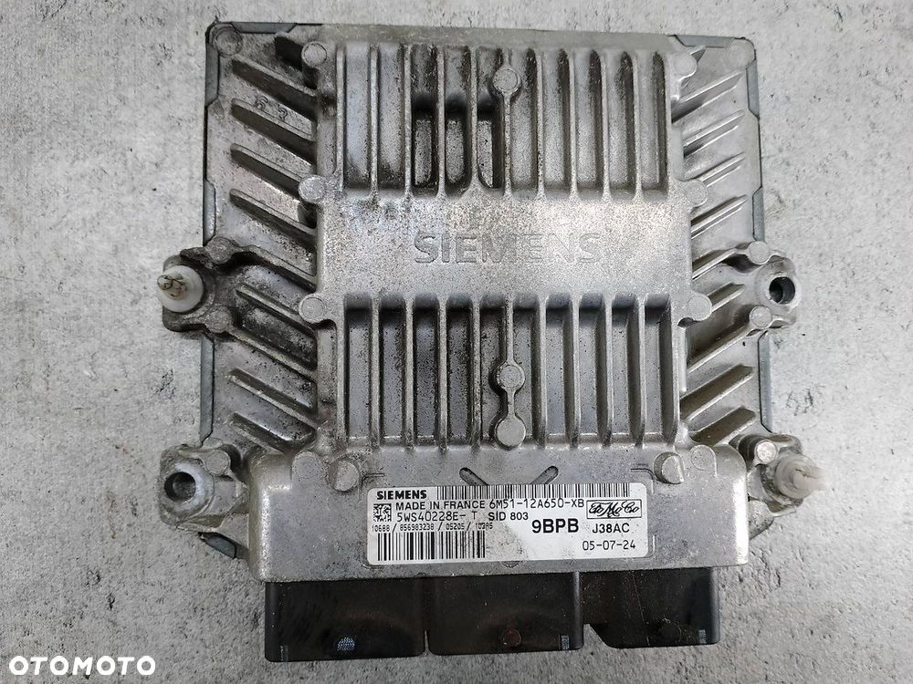 KOMPUTER, STEROWNIK FORD FOCUS II 6M51-12A650-XB  5WS40228E-T 2.0 TDCI - 1