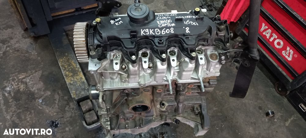 Motor K9KB608 Renault Captur Clio Dokker 1.5 dci 2015 - 5