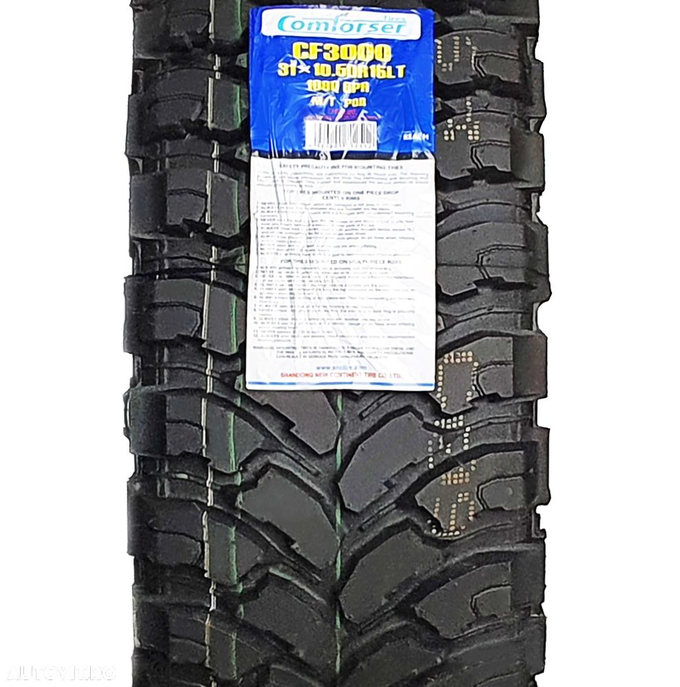Anvelopa NOUA M+S* M/T Off Road 31X10.50R15 Comforser CF3000 109Q - 2