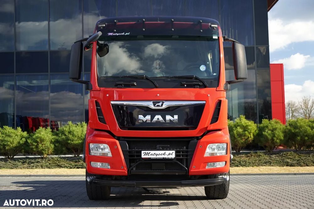 MAN TGS 18.500 / 4x4 / HIDRAULICĂ / HIDROPILARE / CABINĂ JOSĂ / EURO 6 / - - 3