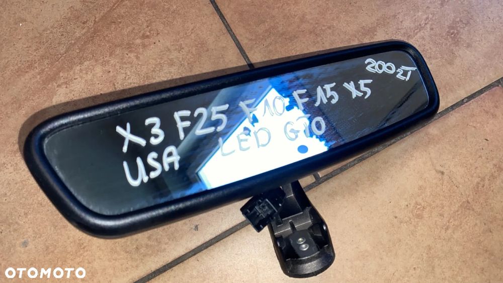 BMW F10 F25 LUSTERKO WEWNĘTRZNE LED GTO 9224345 - 1