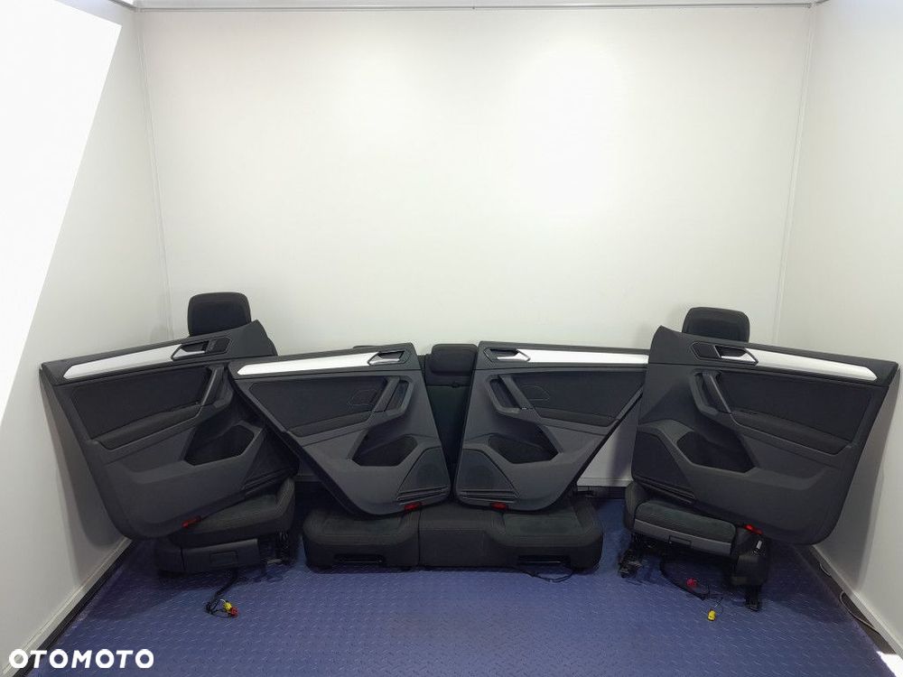 VW TIGUAN II FOTELE KANAPA KOMPLET WNĘTRZE ALCANTARA ERGO ACTIVE - 1