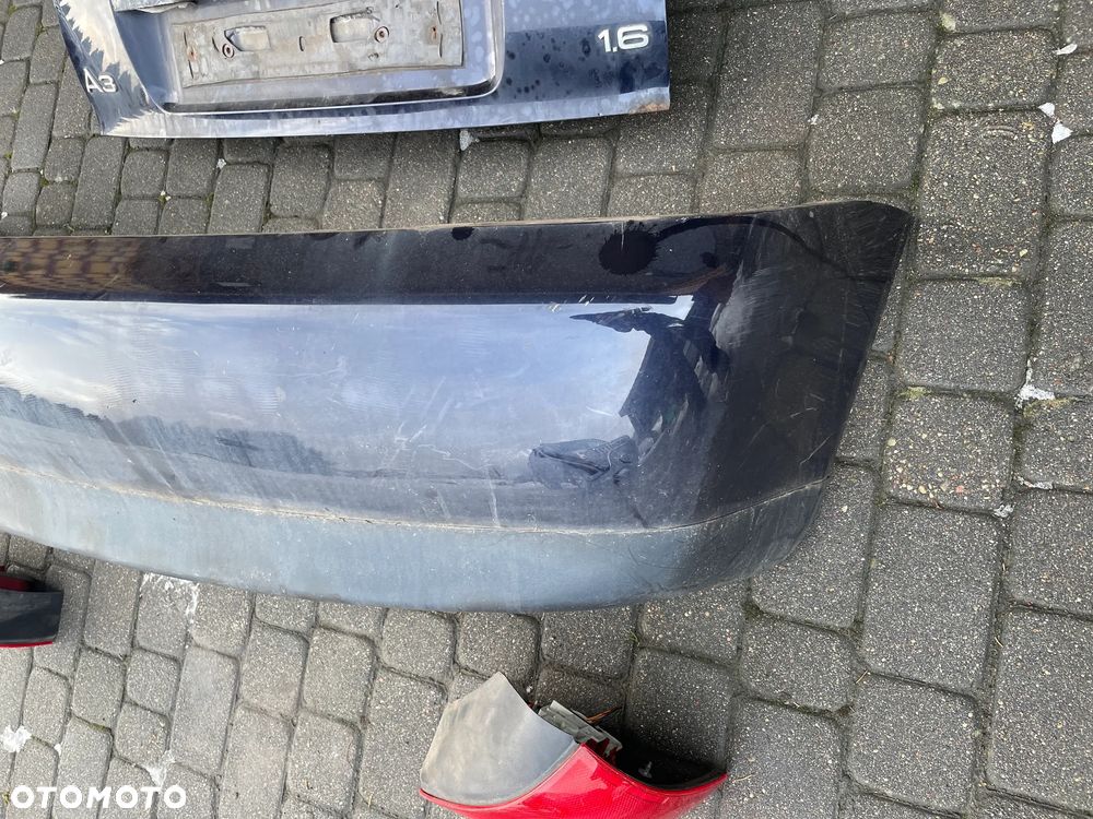 ZDERZAK TYŁ TYLNY klapa lampa lewa prawa AUDI A3 8L lift LZ5L - 2