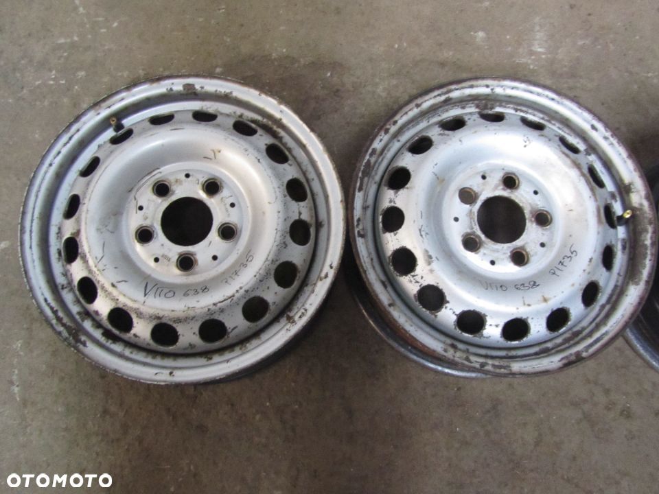 mercedes vito felgi stalowe 4 szt - 2