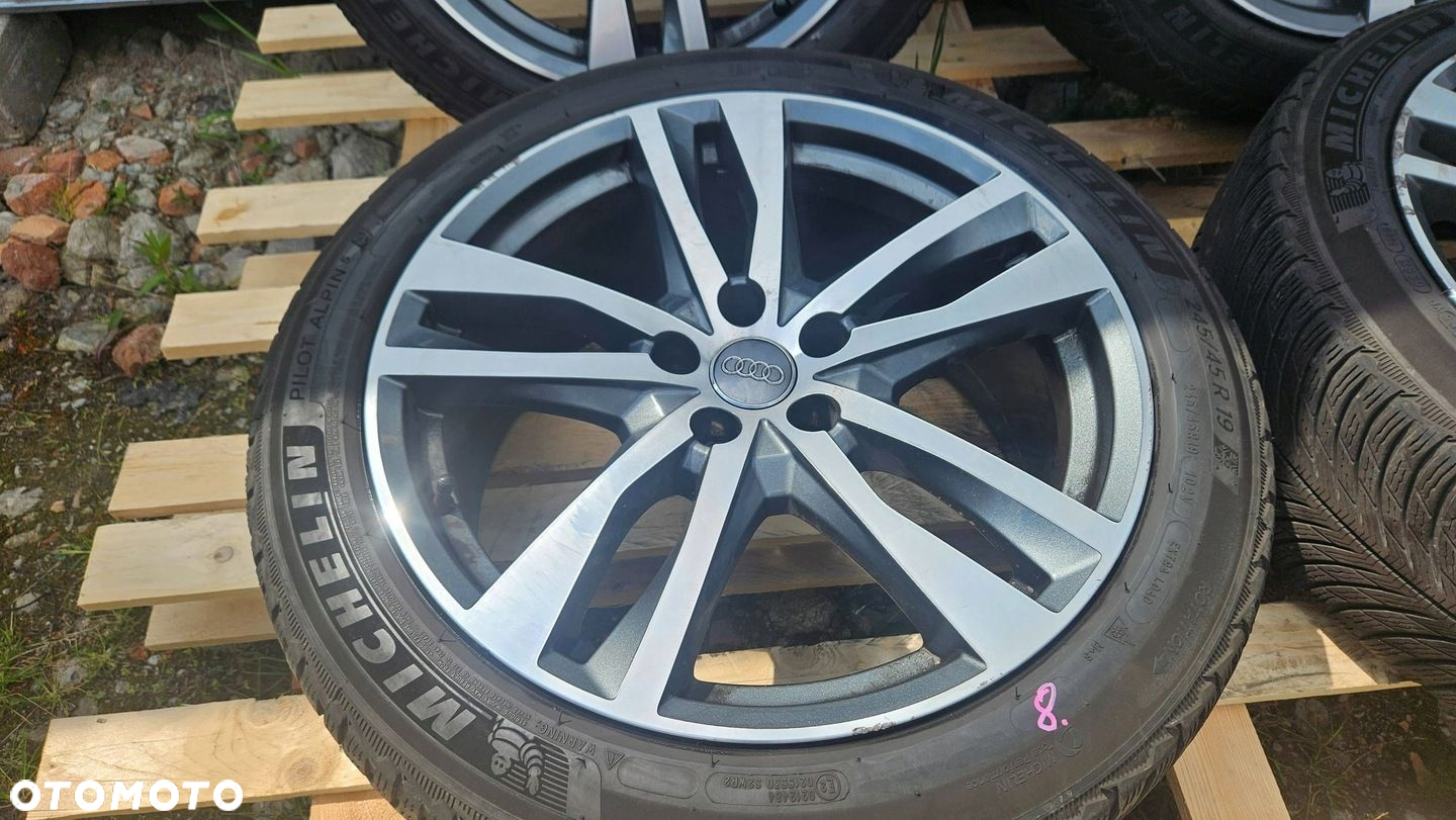 FELGI ALUMINIOWE AUDI 19 8.5j ET40 4K0601025H OPONY 245/45/19 2020 rok - 3
