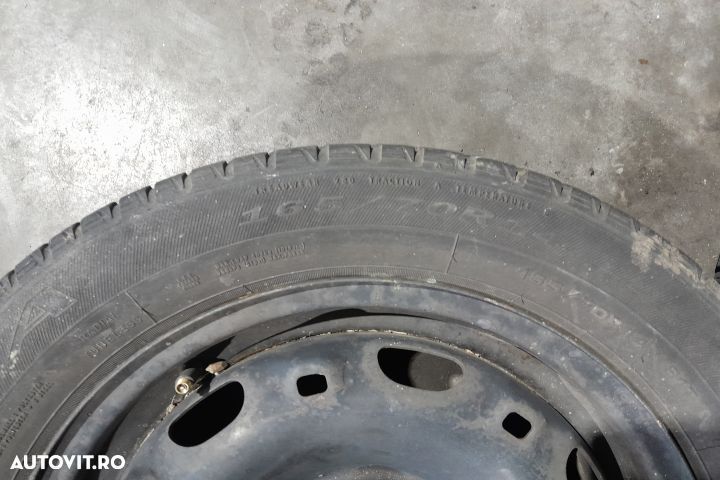 Jante tabla cu anvelope 14 - set 165/70 R14 Skoda Fabia 6Y [1999 - 20 - 3