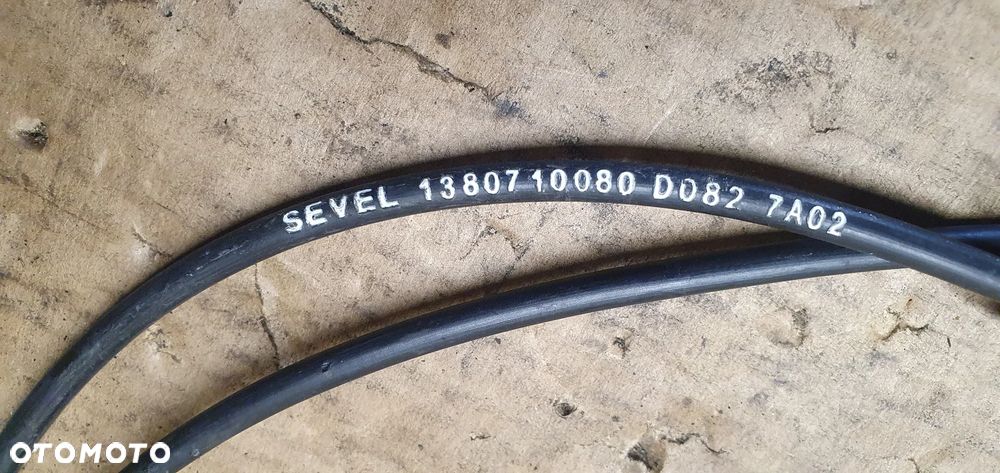 Linka cięgno otwierania maski Citroen Jumper Ducato III Boxer 1380710080 - 5