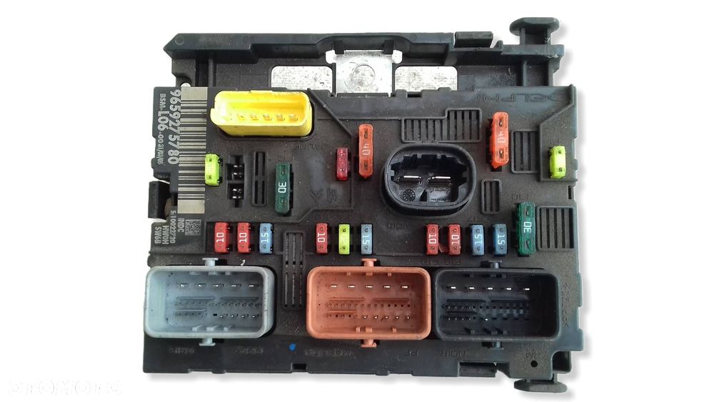 skrzynka bezpieczników moduł bsm 9659275780 l06 peugeot 307 01- citroen - 1