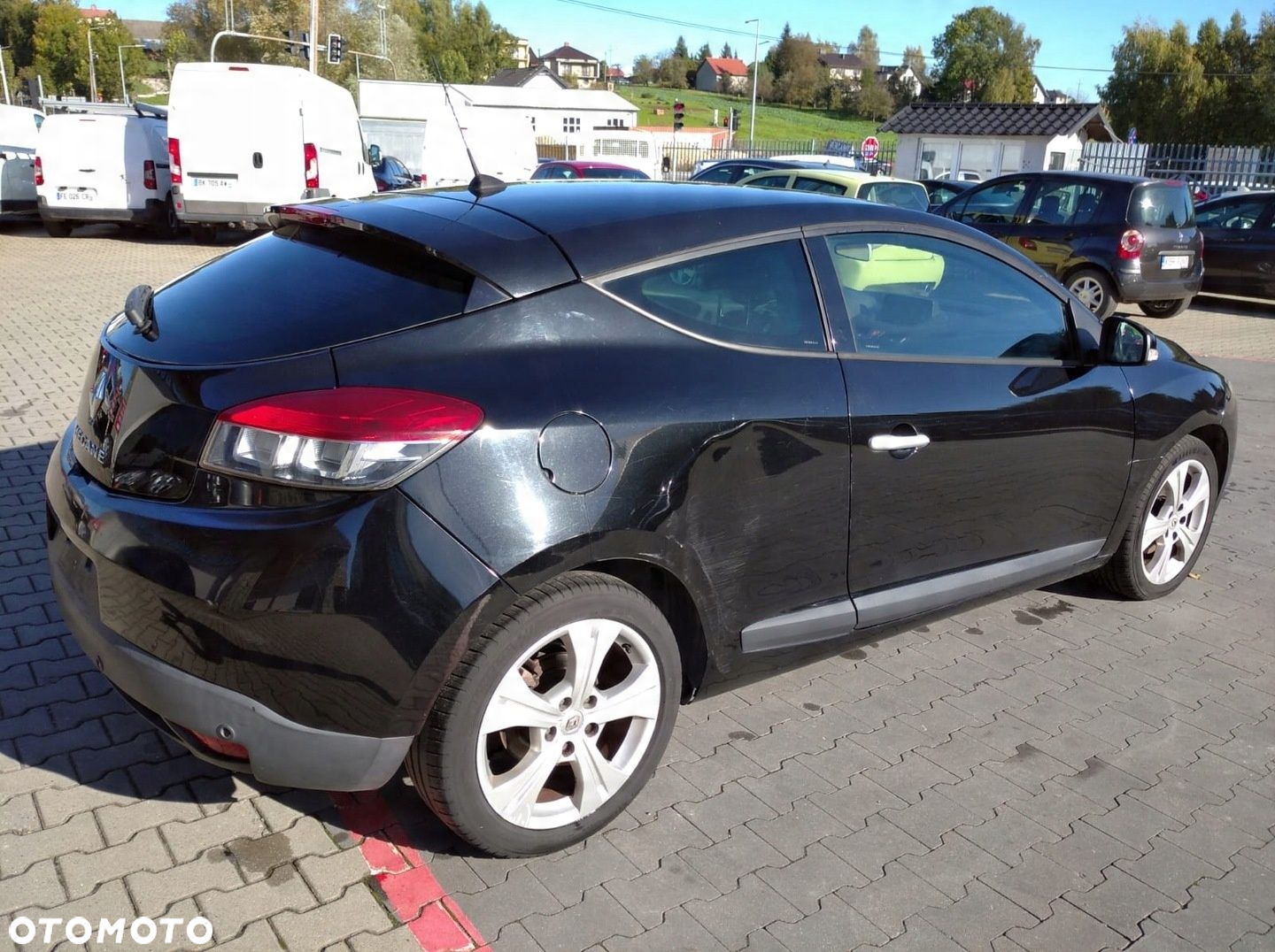 RENAULT MEGANE 3 III COUPE KLAPA POKRYWA SZYBA BAGAŻNIKA TYŁ TYLNA TEGNE - 4