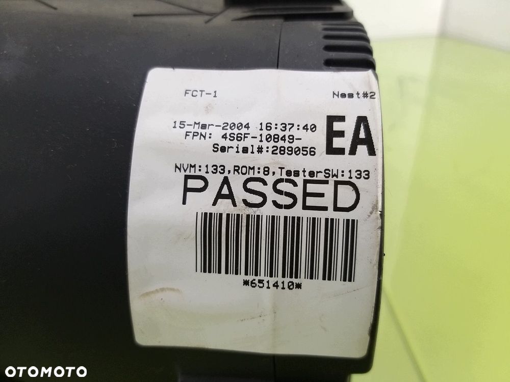 Zestaw odpalający startowy  Ford Fiesta MK6 1,4 16 V 02-08 R 4S6112A650EB - 2