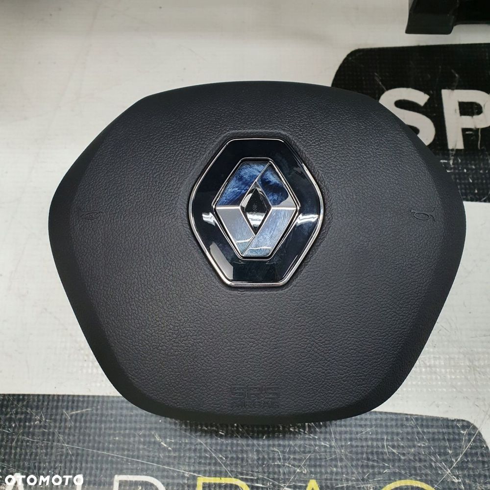 RENAULT SCENIC IV 4 DESKA ROZDZIELCZA GUMOWA KLUCZ KONSOLA KOKPIT PULPIT PODUSZKI AIRBAG AIR BAG PASY KIT SET - 8