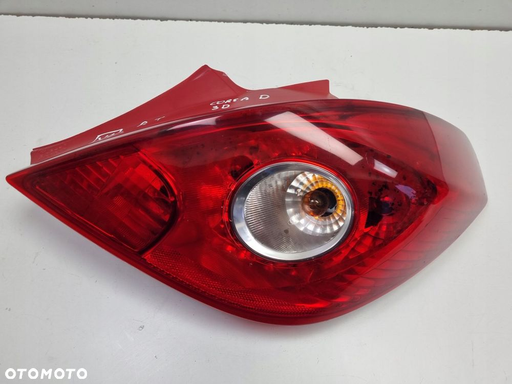 LAMPA PRAWA OPEL CORSA D 3D HTB 06-14r TYLNIA TYLNA prawy tył 13211841 - 3