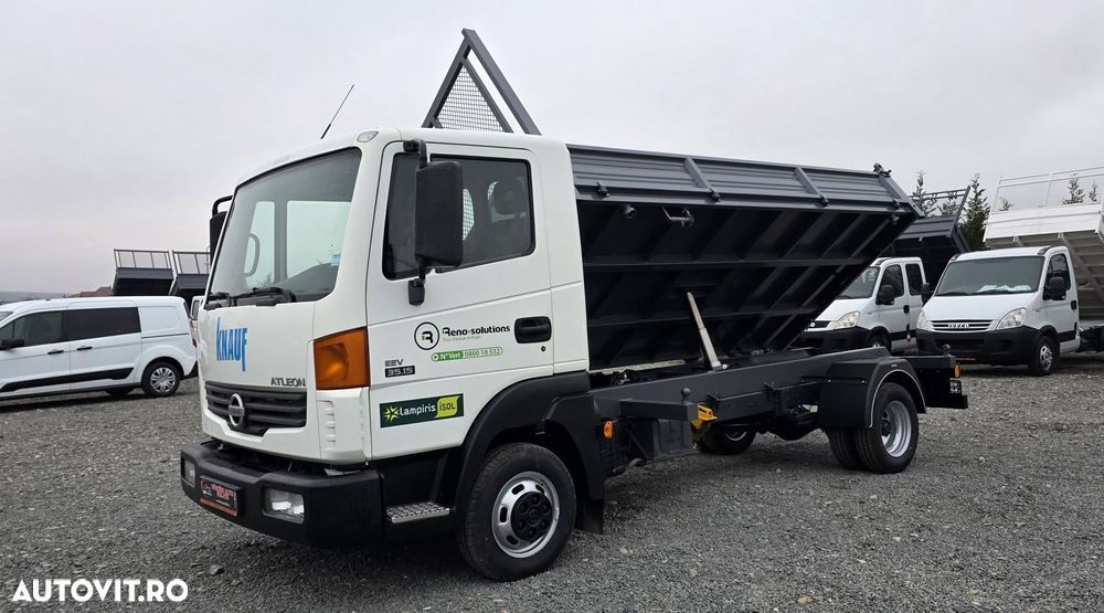 Nissan ATLEON 35TK35, EEV, 3.0 TDI, 150cp, 178.123 km,       EURO 5, basculabil 3 parti , 4.2m,  3.5 t, cat. B, 02/2013  , factura , SEAP, finantare PJ, rate PF - 18