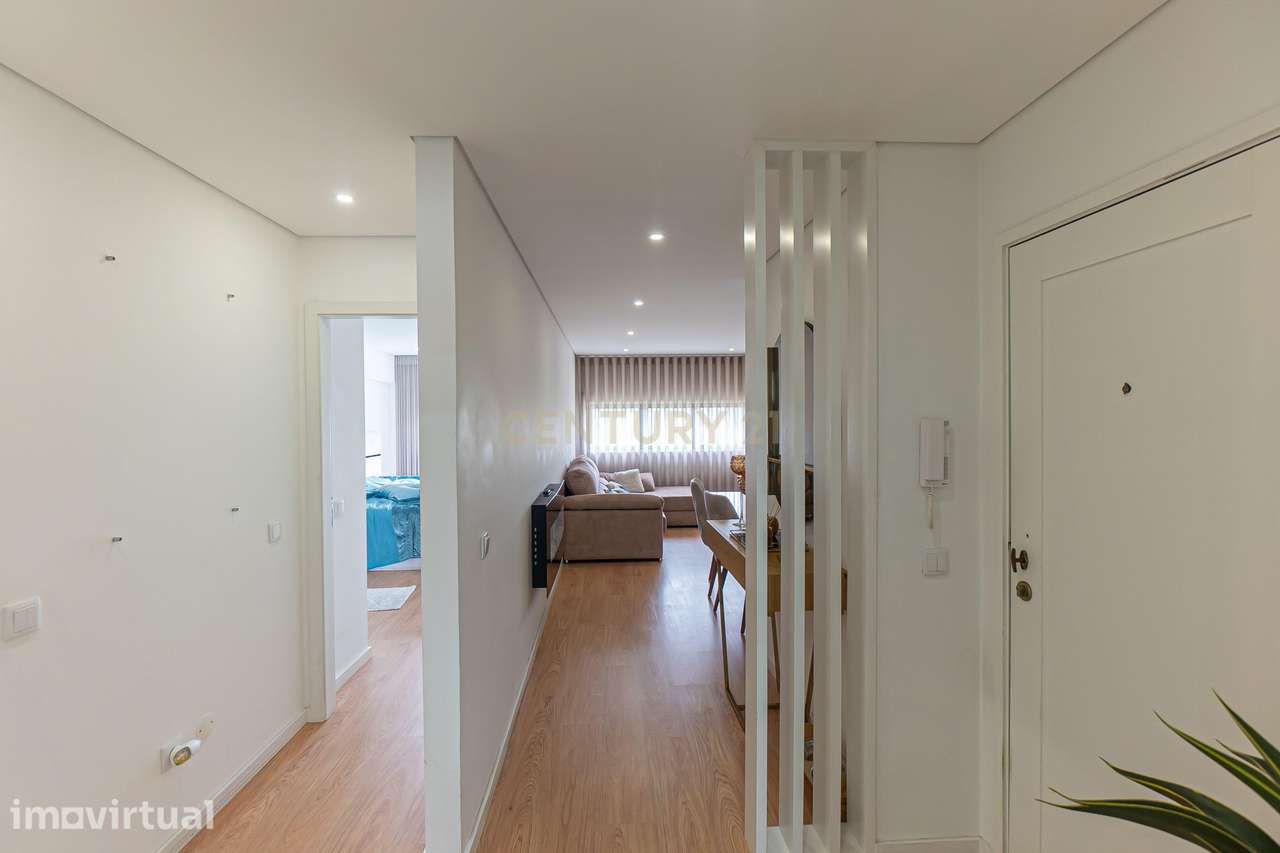 T2 Remodelado e  Mobilado em Perafita, Matosinhos com Vista Panorâmica - Grande imagem: 4/20
