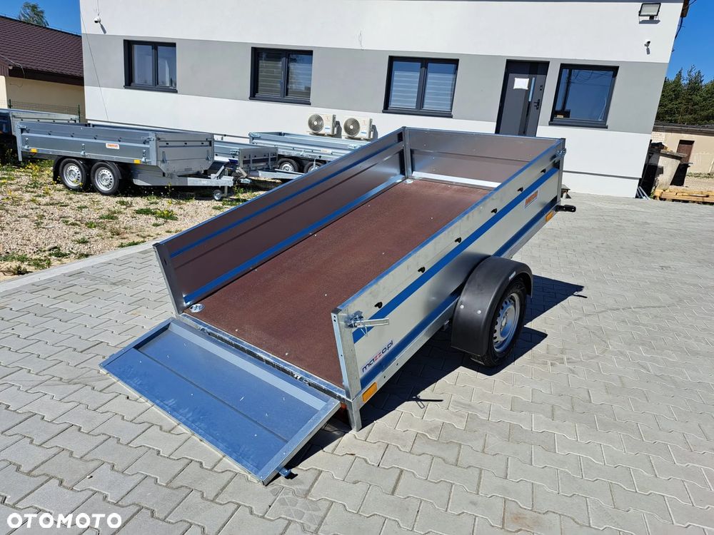 Neptun DOSTAWA Przyczepka 236x129x45cm DMC750kg SPAWANA RAMA, Resor 4-piórowy z amortyzatorem, WYSOKA BURTA - 21