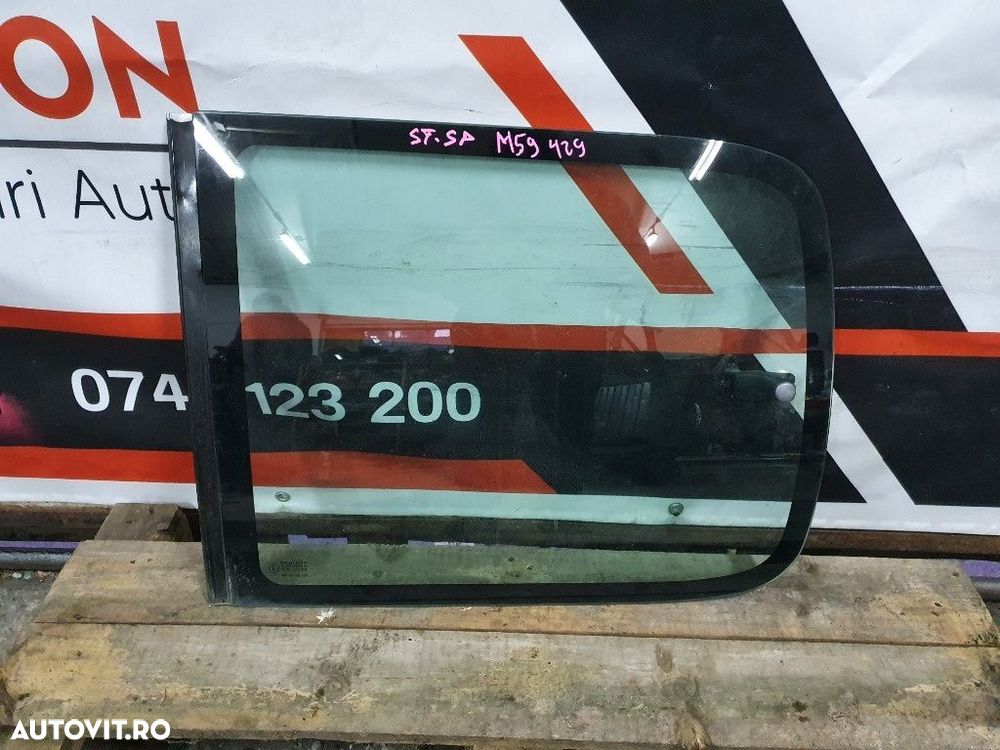 Geam stanga spate  CITROËN BERLINGO Box M_ 1996 - 2011 1.6 HDI 75 9HW (DV6BTED4), DV6B 8569 J5 / 43R-001100 - 1