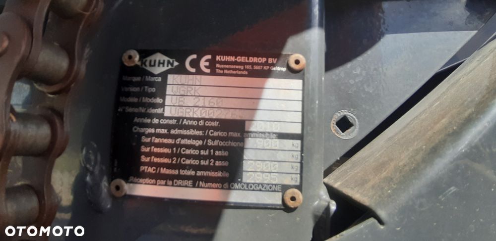 Kuhn VB 2160 - 13