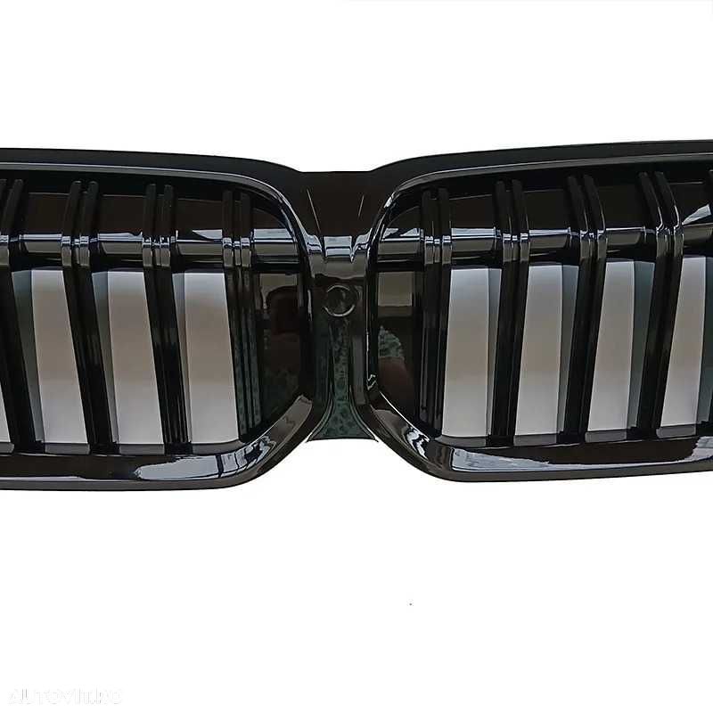 Grila Simpla Grile Nari BMW G20 G21 2022+ LCI Facelift, Negru Lucios - 8