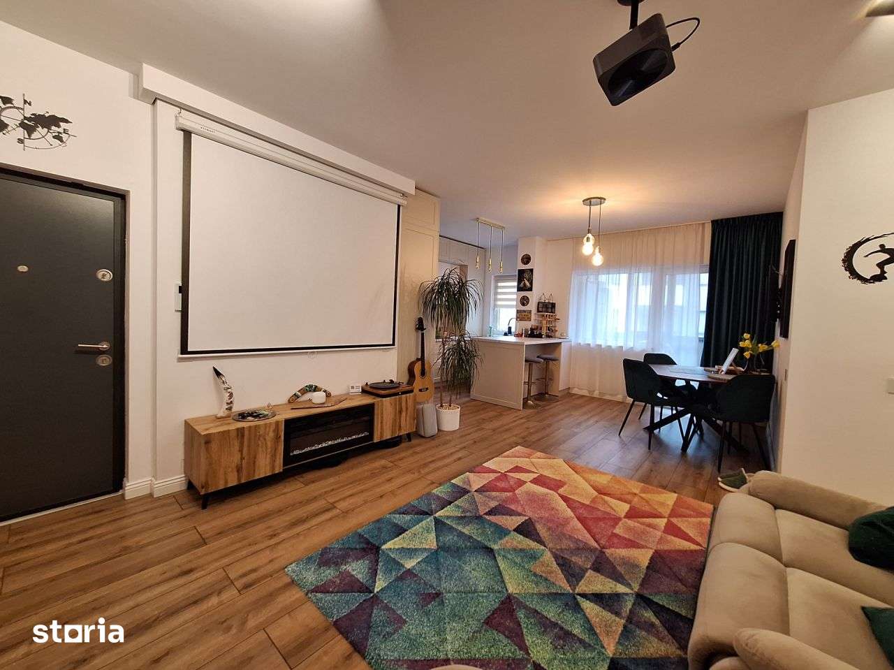 Apartament cu 3 camere, 64 mp, gradina 120 mp, zona Parcului Poligon — fotografia 3