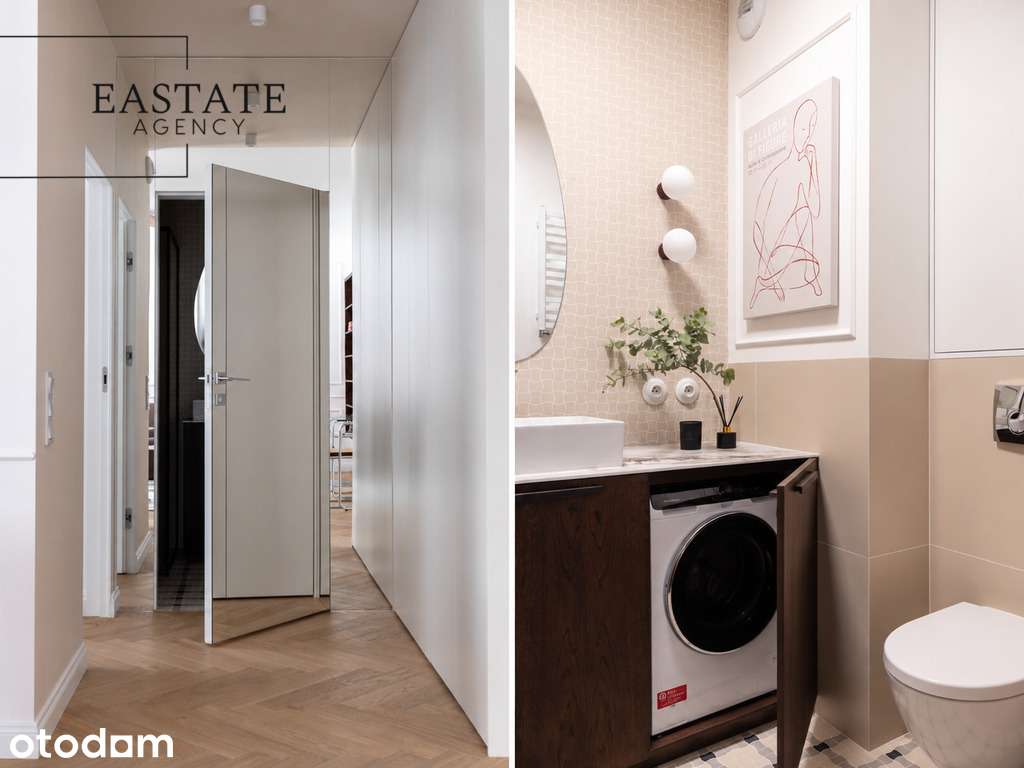 Towarowa Square | nowoczesny apartament z ogrodem