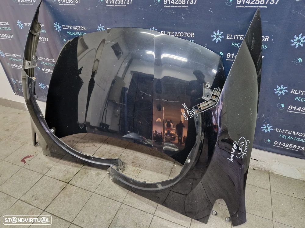 Frente completa usada HONDA CIVIC VIII 8 RESTYLE FN capot parachoques guardalamas oticas radiadores - 11