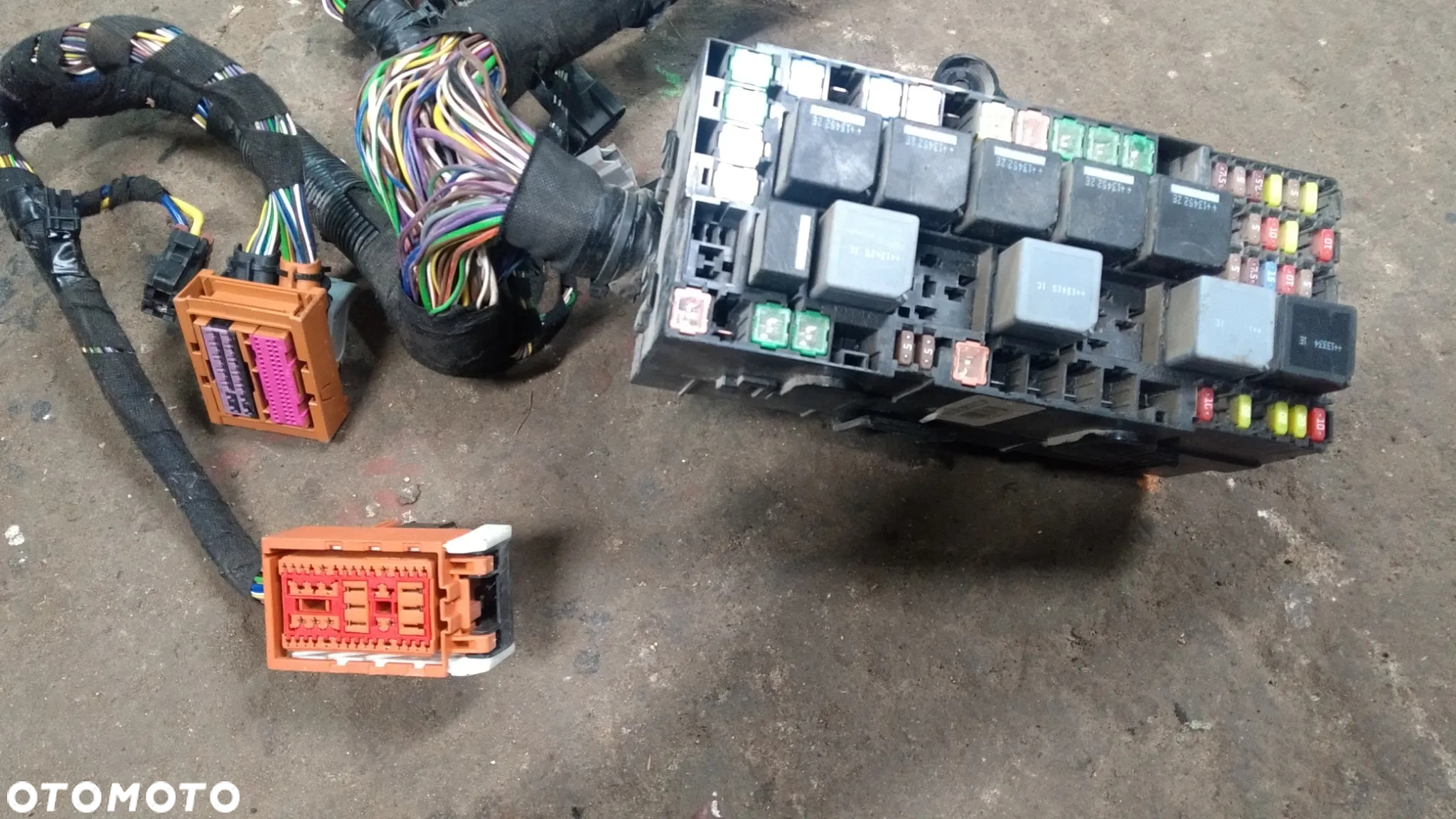BK3T14401BWB Ford Transit MK8 Wiązka instalacja elektryczna główna Kabiny deski rozdzielczej - 7
