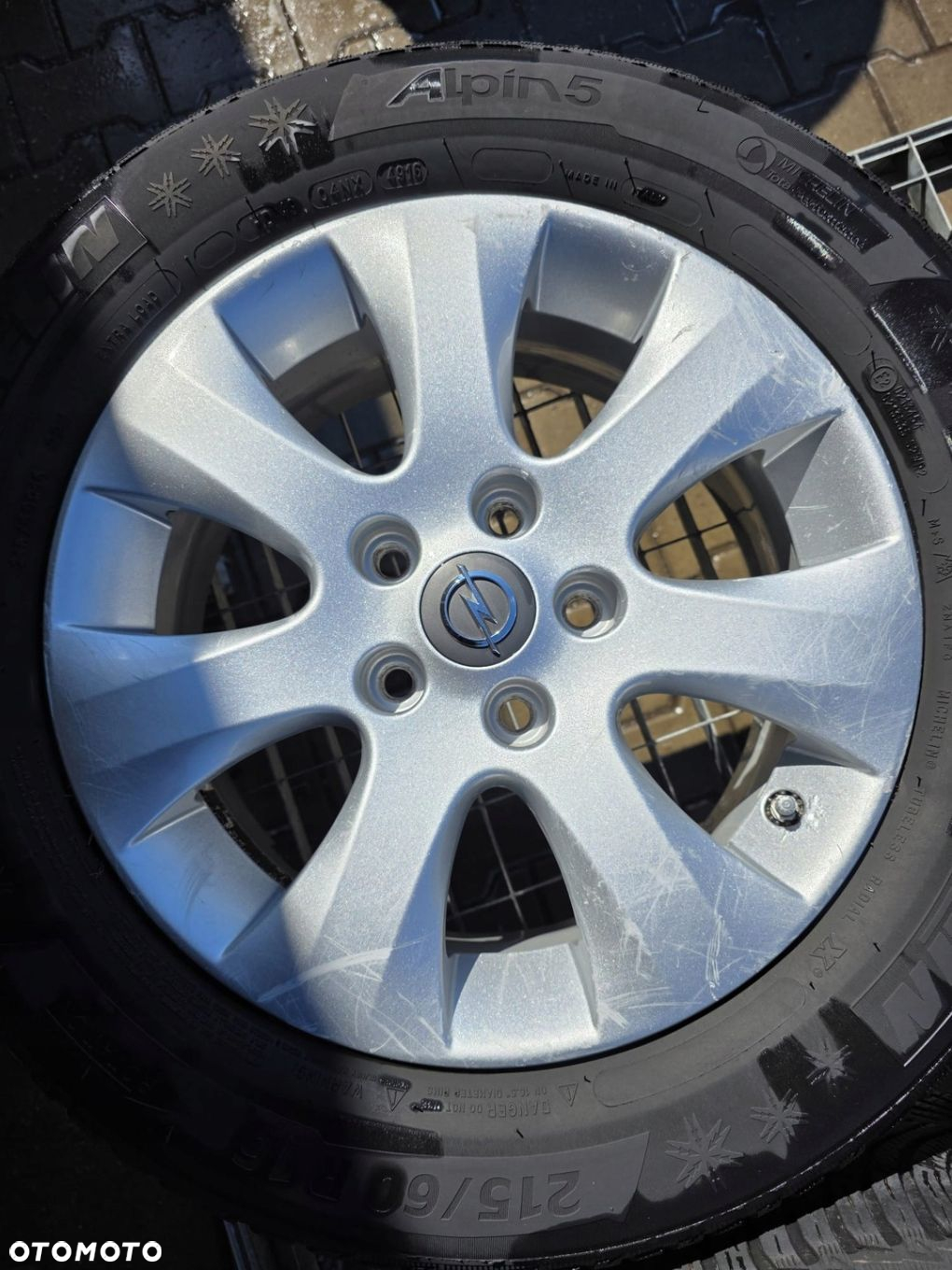OPEL ASTRA J ZAFIRA C 5X115 FELGI ALUMINIOWE R 16 OPONY 215/60 CZUJNIKI - 3