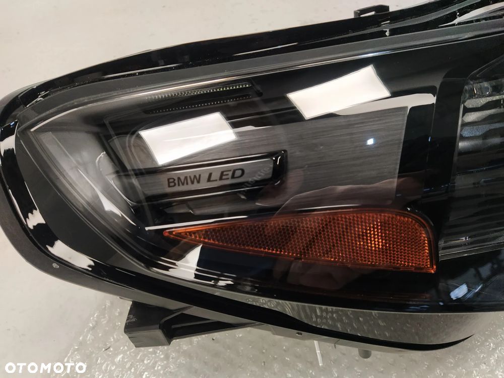 BMW X1 U11 REFLEKTOR LAMPA PRZÓD PRZEDNIA PRAWA FULL LED PRZETWORNICA KOMPLETNA USA JASNY ŚRODEK ORYGINAŁ NOWY - 3