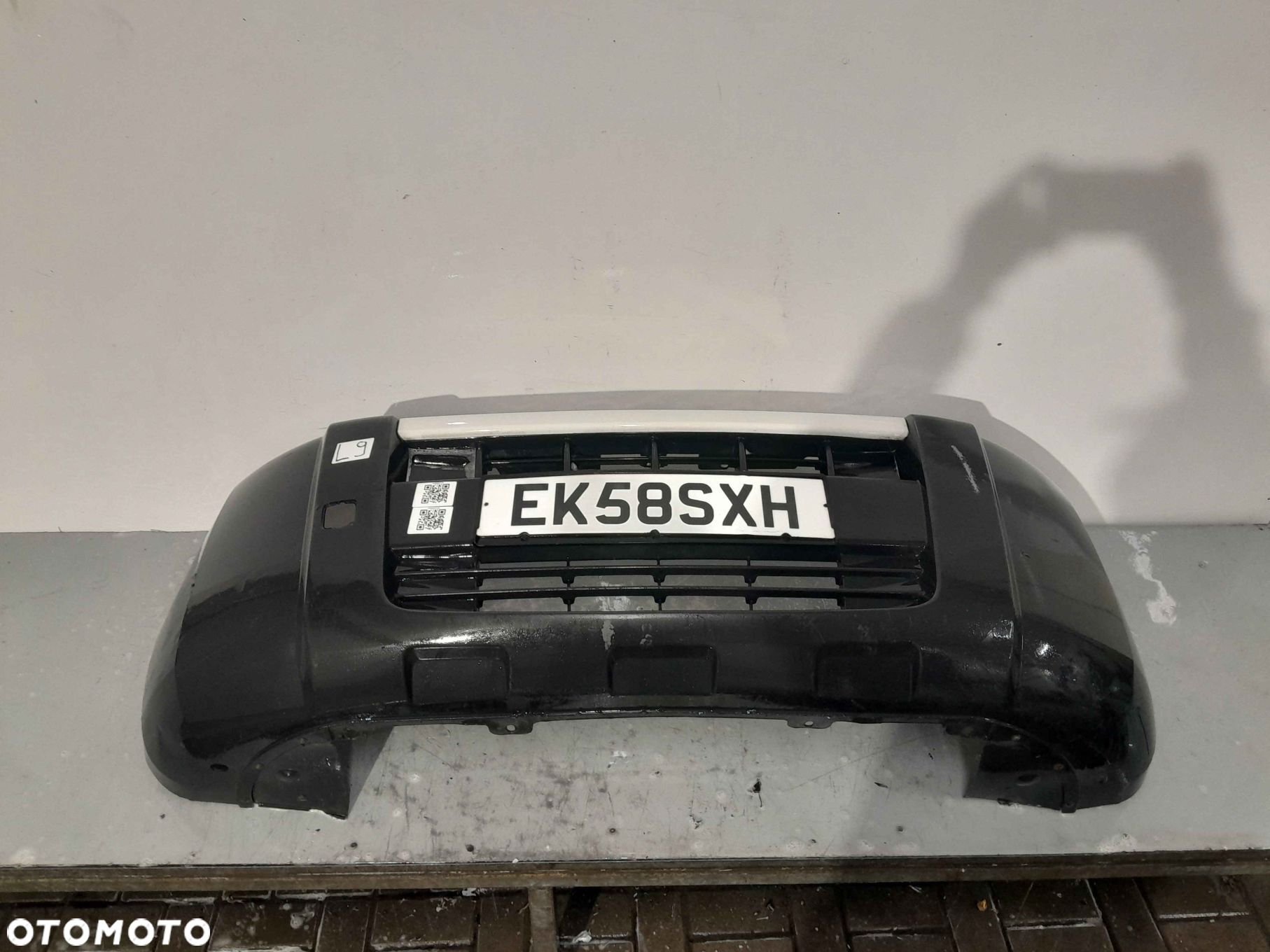 } ZDERZAK PRZÓD PRZEDNI FIAT FIORINO III NEMO BIPPER CZARNY MAT - 1