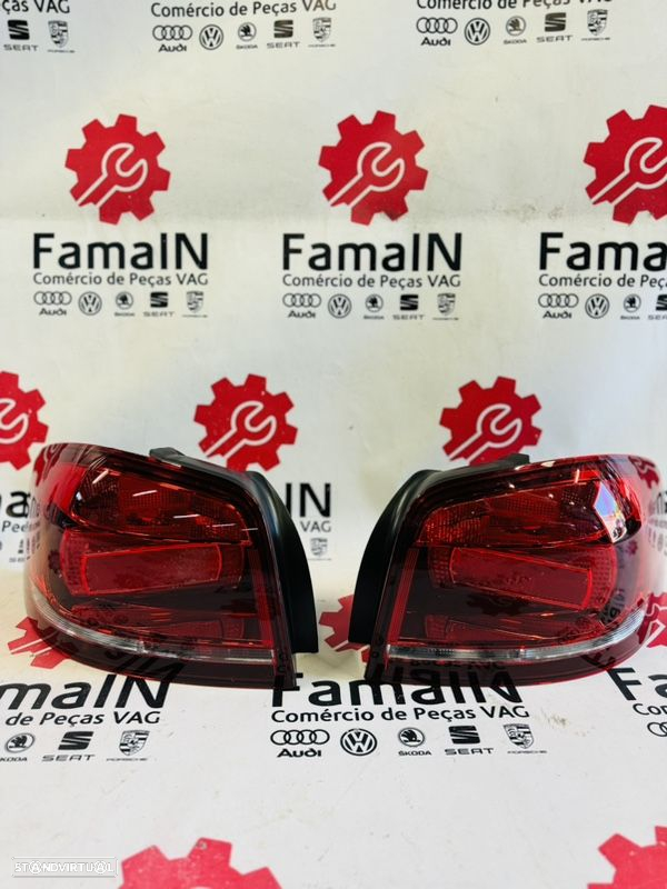 Farolins traseiros AUDI A3 8P Escurecidos (2003-2012) - 2