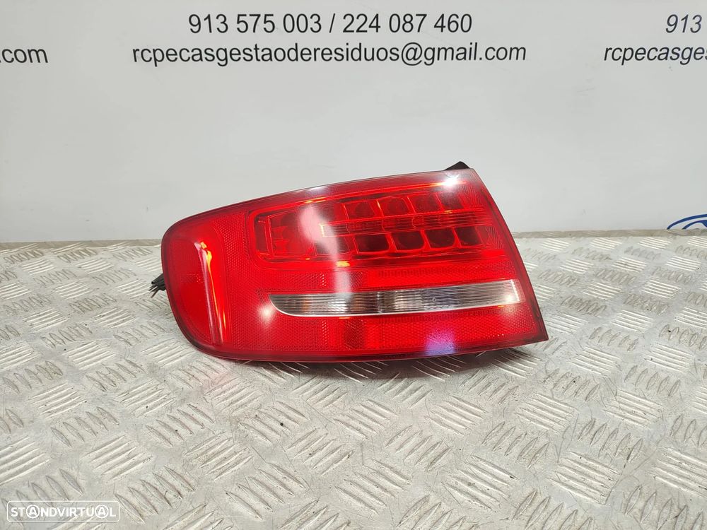 Farolim Tras Traseiro Esquerdo Direito Original Audi A4 B8 8K Carrinha Avant LED 8K9945095B 8K9945096B 2007 - 2015 - 7