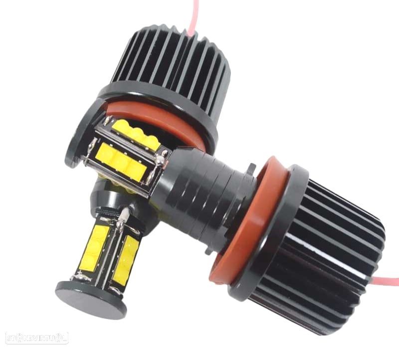 KIT DE ANGEL EYES EM LED H8 240W BMW - 1