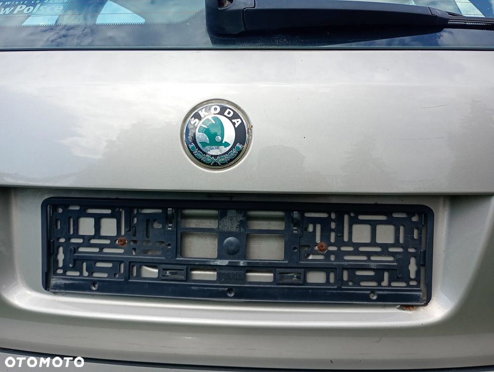 SKODA FABIA II kombi 9202 klapa tylna bagażnika tył tylnia - 3