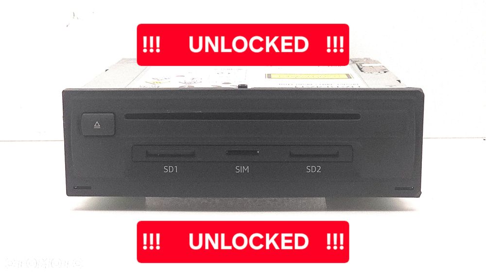 ODBLOKOWANA Jednostka MMI NAVI multimedia sd Audi TT 8S0 8S0035021M 8S0035021 M - 1