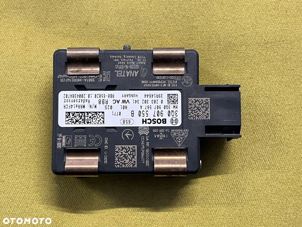 radar sensor acc audi vw 3q0 superb passat - 2