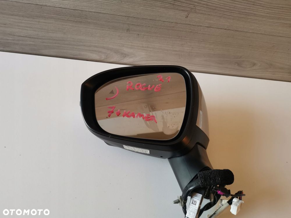 NISSAN ROGUE X-TRAIL T33 2021 LUSTERKO LEWE 7 PIN + KAMERA USA - 4