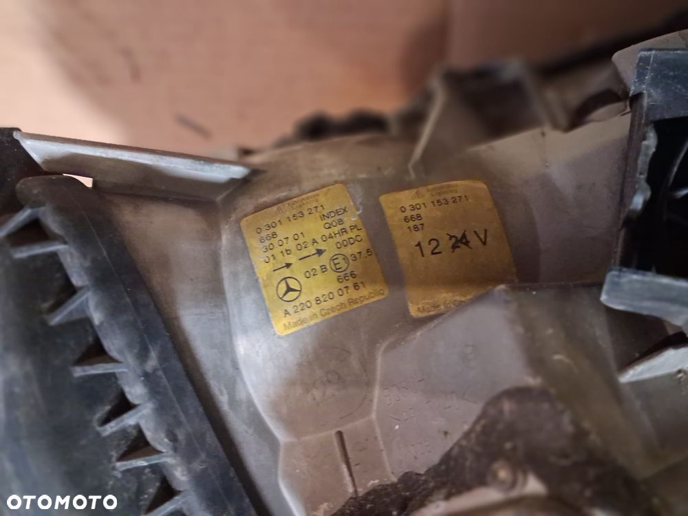 Lampa przód MERCEDES S W220 lewa 2208200761 OE - 4
