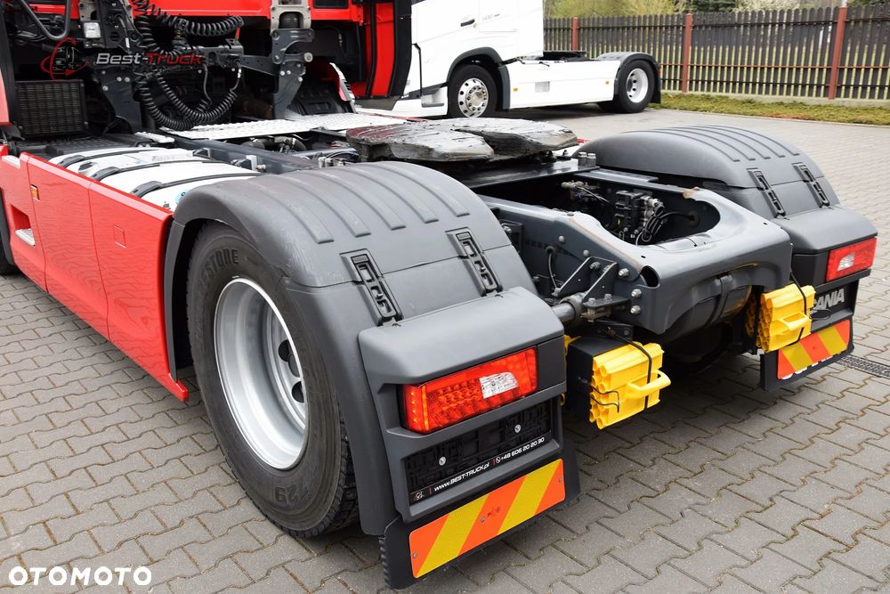 Scania S450 / FULL LED / KLIMA POST. / RETARDER / ZBIORNIKI  1400 L /  DUŻE ZEGARY - 39