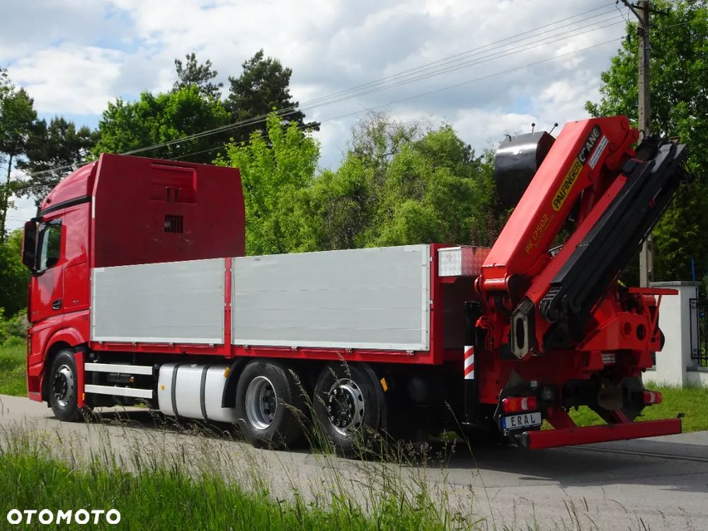 Mercedes-Benz Actros 2543 MP4 EURO 6 HDS Palfinger PK 17502 sterowany z siodełka sprowadzony z Niemiec stan idealny - 5