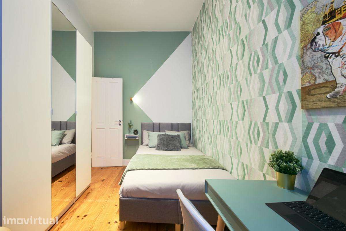 Quarto - localizado em Alcântara Lisbon - Grande imagem: 5/18