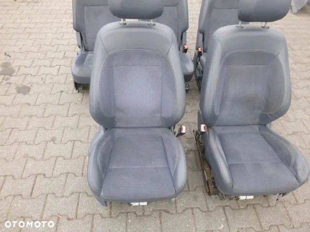 FOTELE PÓŁSKÓRY FOTEL LEWY PRZÓD PRAWY PRZÓD 3 FOTELE TYŁ FORD S-MAX MK1 06-10 - 9