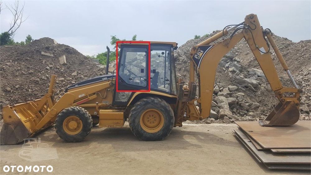 Szyba Szyby Drzwi Górna CAT C Lewa i Prawa bezbarwna nr 15 - 3