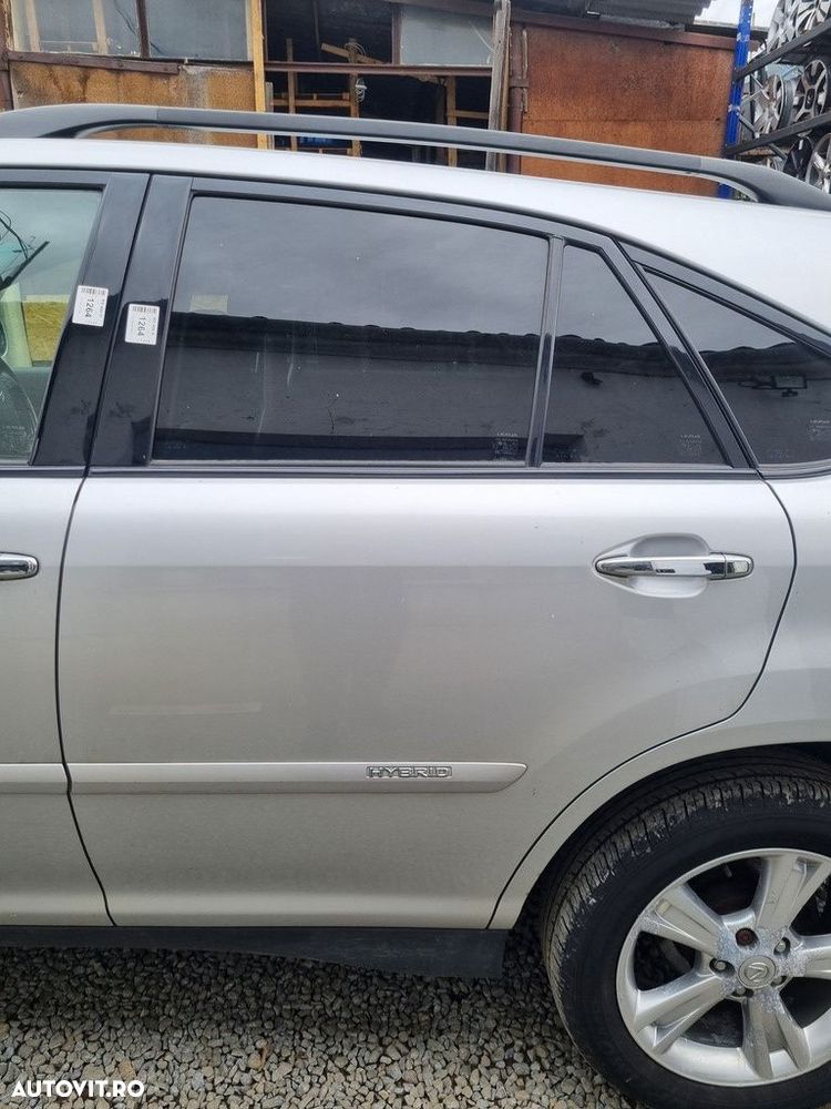 Usa Stanga Spate Lexus RX 400 H 2004 - 2009 SUV 4 Usi Classic Silver Metallic 1f7 (1264) - 3