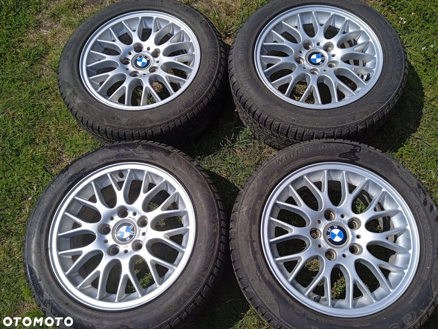 FELGi aluminiowe 5x120 BMW 1 2 3 E36 E46 Z3 7x16 et46 opony - 1
