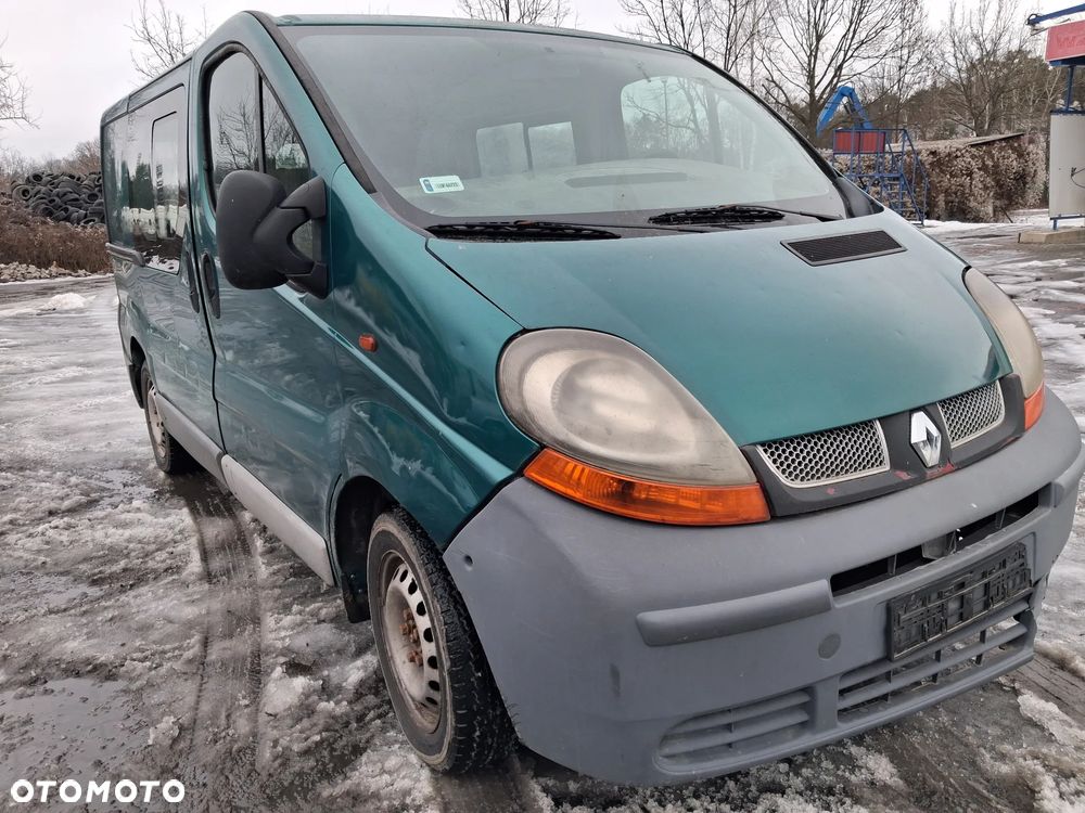 Renault Traffic II Opel Movano 2 Przód KOMPLETNY maska zderzak lampa błotnik pas przedni wzmocnienie czołowe chłodnica grill atrapa DO ZŁOŻENIA PO DZWONIE - 2
