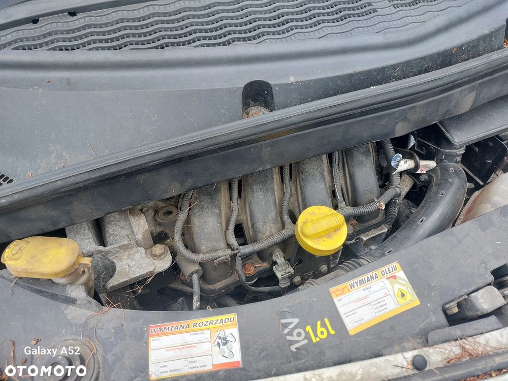 Klapa bagażniuka RENAULT MODUS 1,6B 06R. maska,lampy,drzwi,zderzaki.... - 6