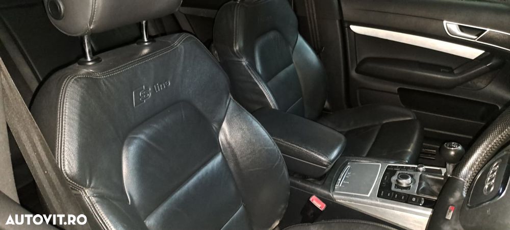 Interior piele negru Scaune S-LINE Audi A6 C6 facelift - 1