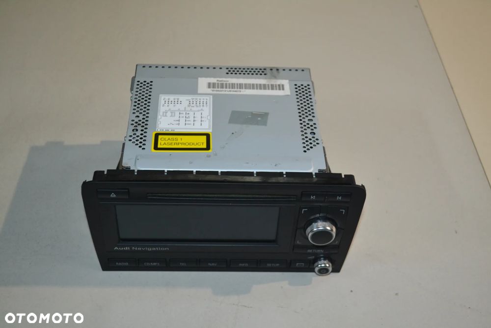 AUDI A3 8P LIFT RADIO ODTWARZACZ CD NAWIGACJA 2DIN 8P0035193E KOD STAN - 2
