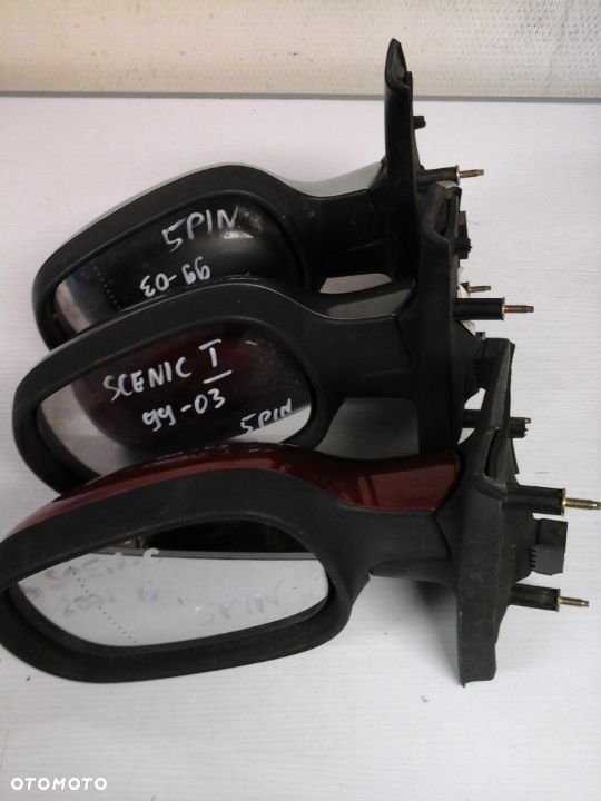 LUSTERKO LEWE LUB PRAWE ELEKTRYCZNE RENAULT SCENIC 99-03 LIFT 5 PIN - 4